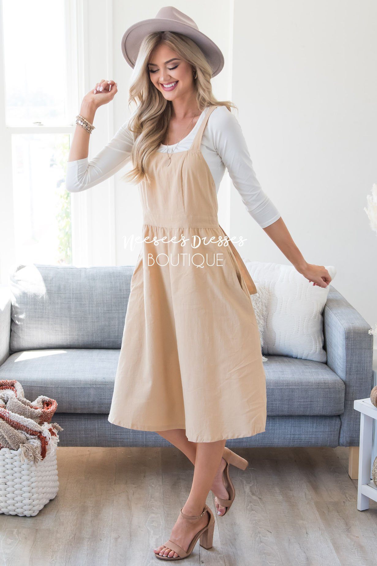 The Averi Overall Dress