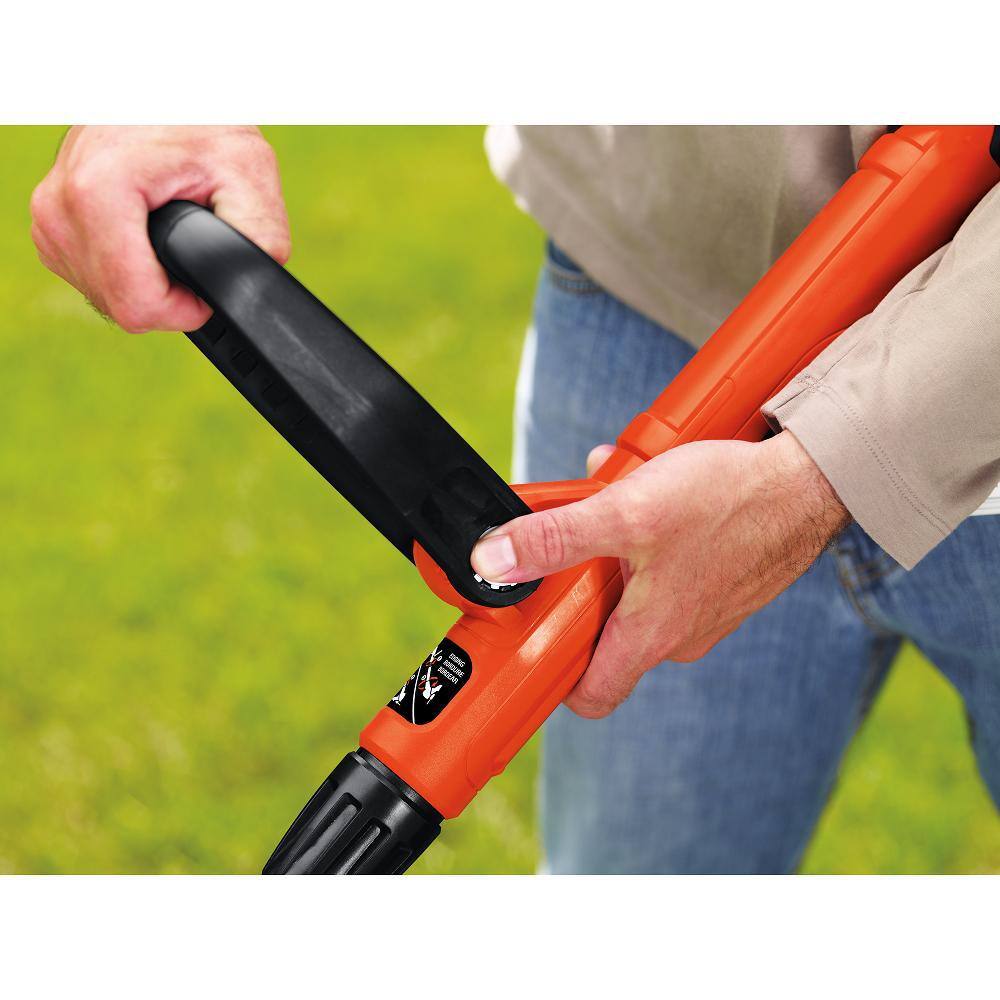 BLACK+DECKER 20V MAX Cordless Battery Powered 2-in-1 String Trimmer  Lawn Edger Kit with (1) 2Ah Battery  Charger LST300