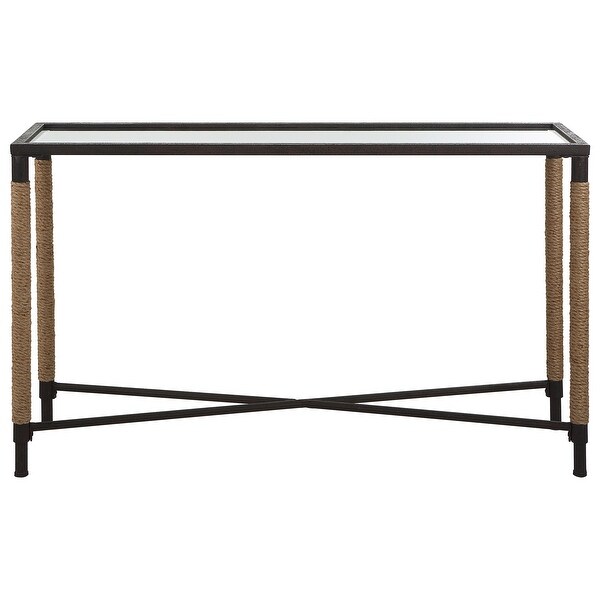 Uttermost Braddock Coastal Console Table - 52 W X 31.75 H X 14 D (in)