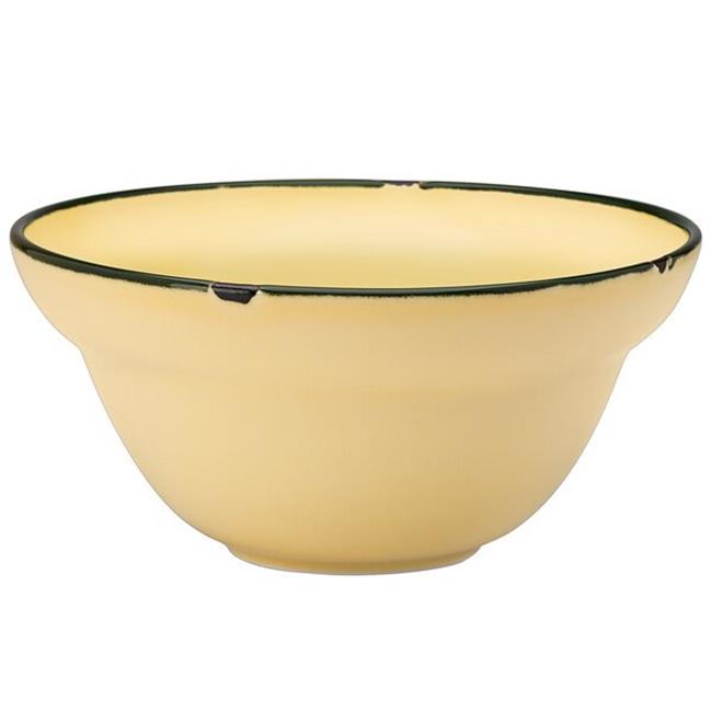 Oneida L2103006701 9 oz Yellow Porcelain Cereal Bowl