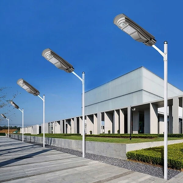 LED Solar Street Light Outdoor Flood Light Dusk to Dawn Security Light