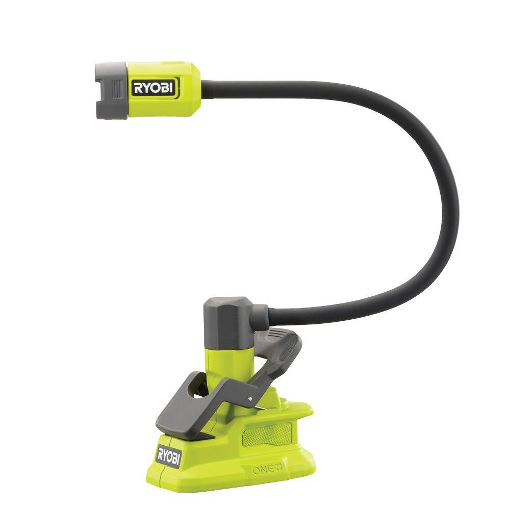 RYOBI ONE+ 18V Cordless Flexible LED Clamp Light (Tool Only) PCL665B