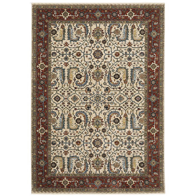 StyleHaven Amelie Bordered Persian Area Rug