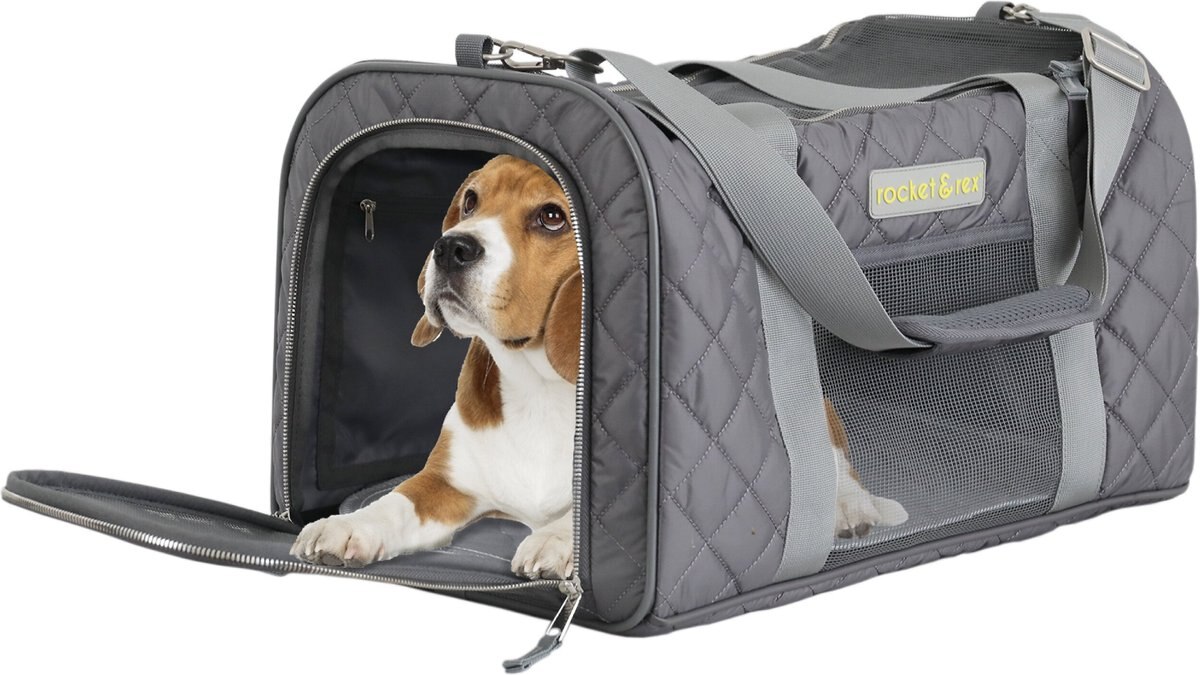 Rocket and Rex Athleisure Soft-Sided Dog and Cat Carrier