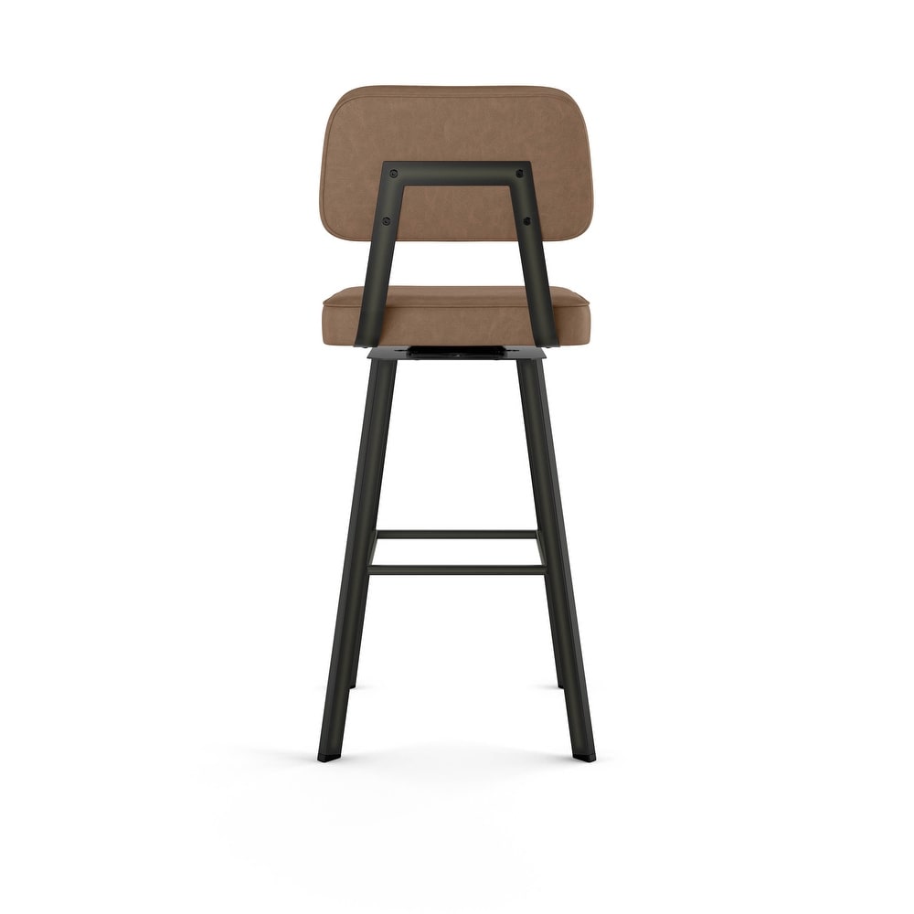 Amisco Clarkson Swivel Bar Stool