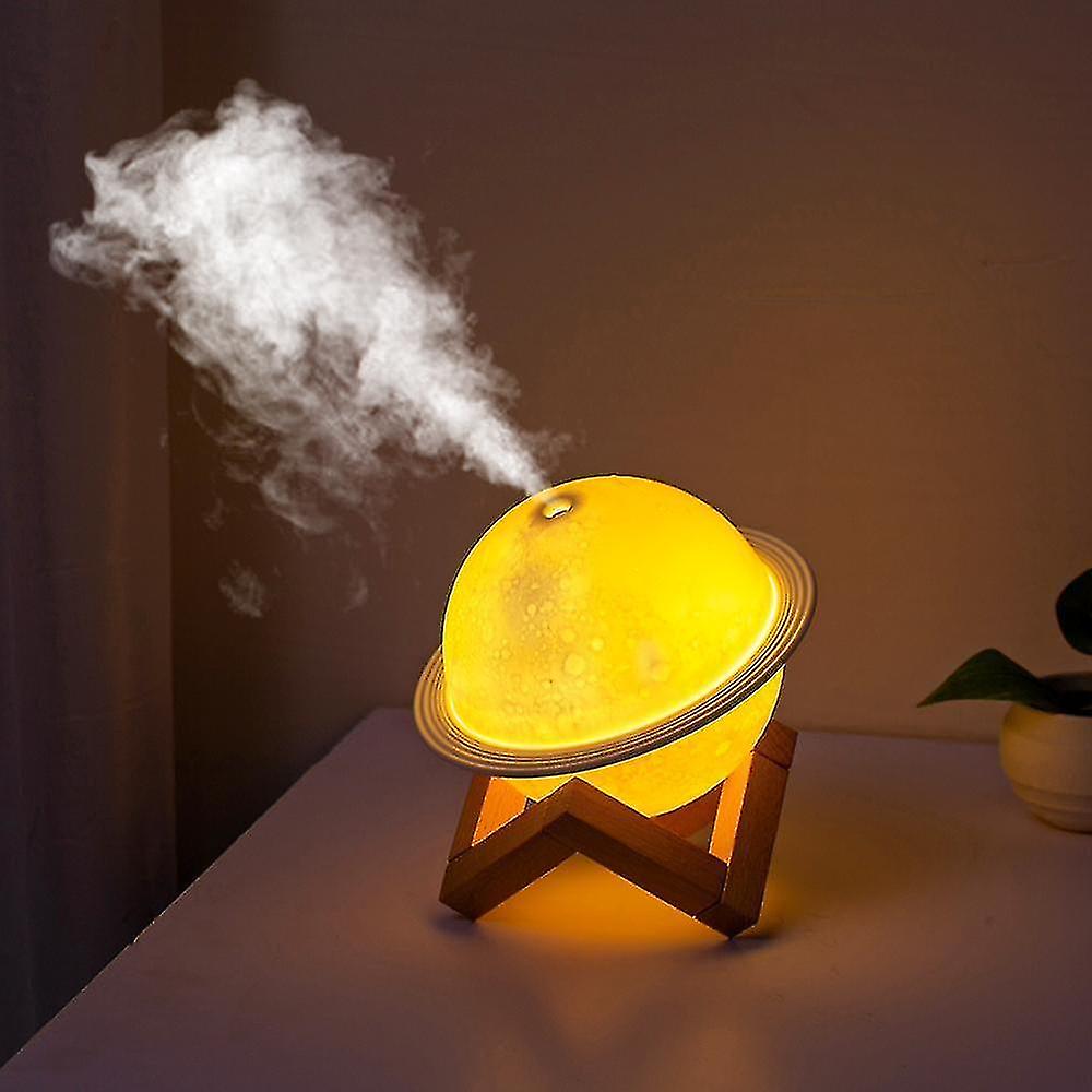 For Mini Usb Humidifier Air Purifier Humidifier Saturn Humidifier With Wooden Base |humidifiers Ws93