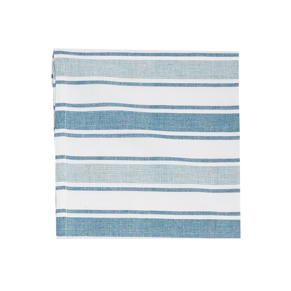 Chandler Stripe Adriatic Napkin Set of 6   Set of 6