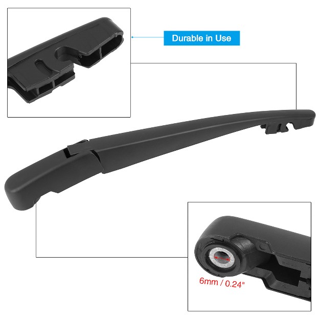 Unique Bargains Rear Windshield Wiper Blade Arm Set 355mm 14 Inch Fit For Honda Pilot 2003 2008