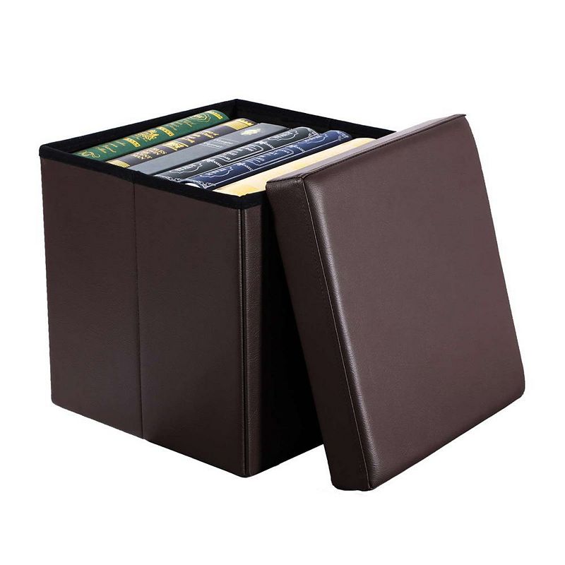 BreeBe Storage Ottoman Cube