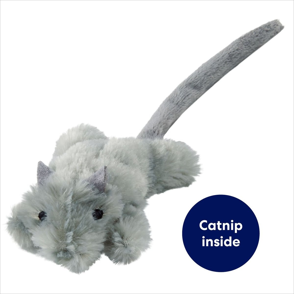 Frisco Skinny Mouse Plush Cat Toy with Catnip