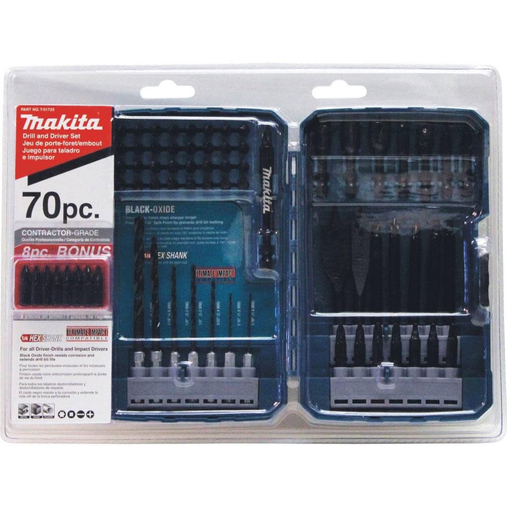 Makita 70 piece Bit Set T-01725 from Makita