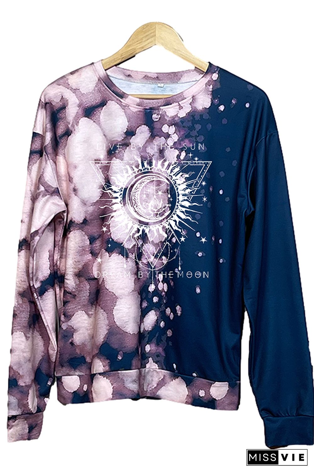 Live By The Sun Dream By The Moon Sweatshirt Women Wholesale