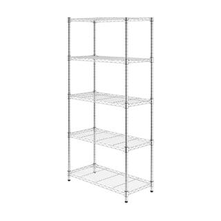 SafeRacks 6-Tier Wire Shelving Unit (30 in. W x 60 in. H x 14 in. D) WS-301460-Z5