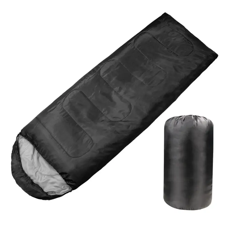 Popular Nature hike outdoor travel 3 season polyester envelope sleeping bag for camping