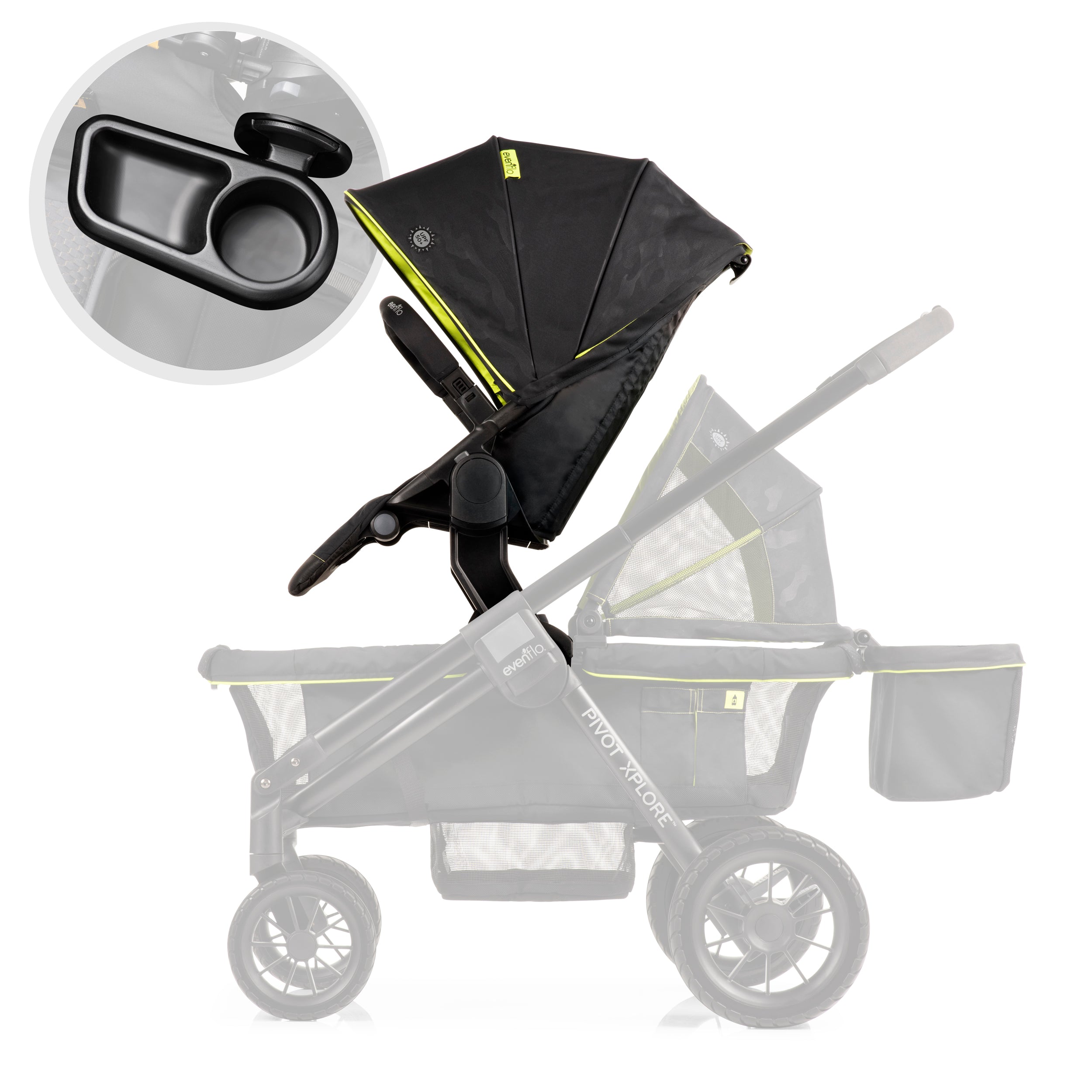 Pivot Xplore Stroller Wagon Toddler Second Stroller Seat