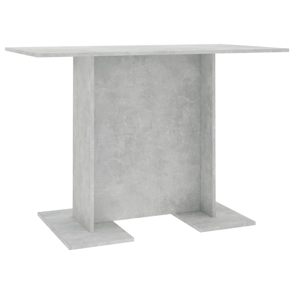 vidaXL Dining Table Concrete Gray 43.3\