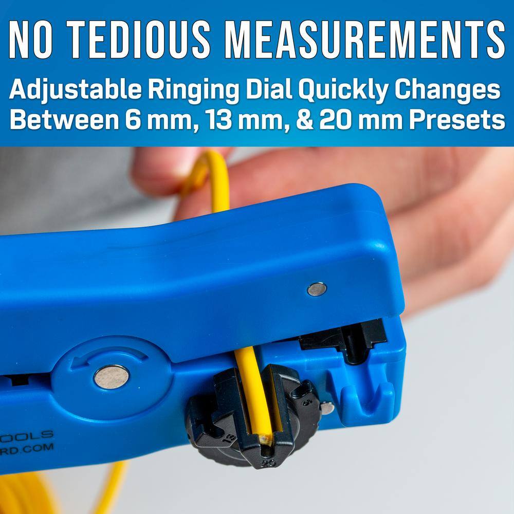 JONARD TOOLS Fiber Slit and Ring Tool for EZ Fuse SC and LC Splice-On Connectors EZSR-23