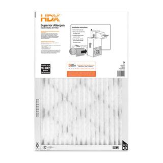 HDX 16 in. x 20 in. x 1 in. Superior Pleated Air Filter FPR 9 HDX1P9-011620