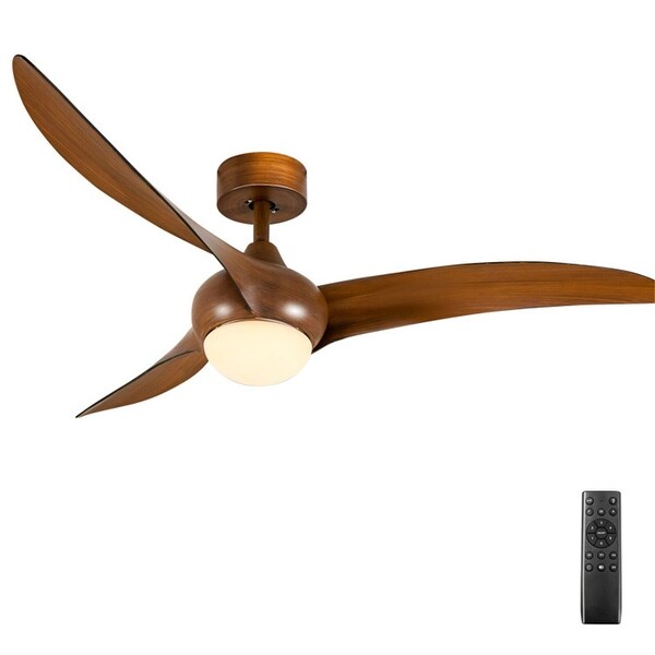 52 Inch LED Ceiling Fan with 6-Level Adjustable Speed Shopping - The Best Deals on Ceiling Fans | 38565973