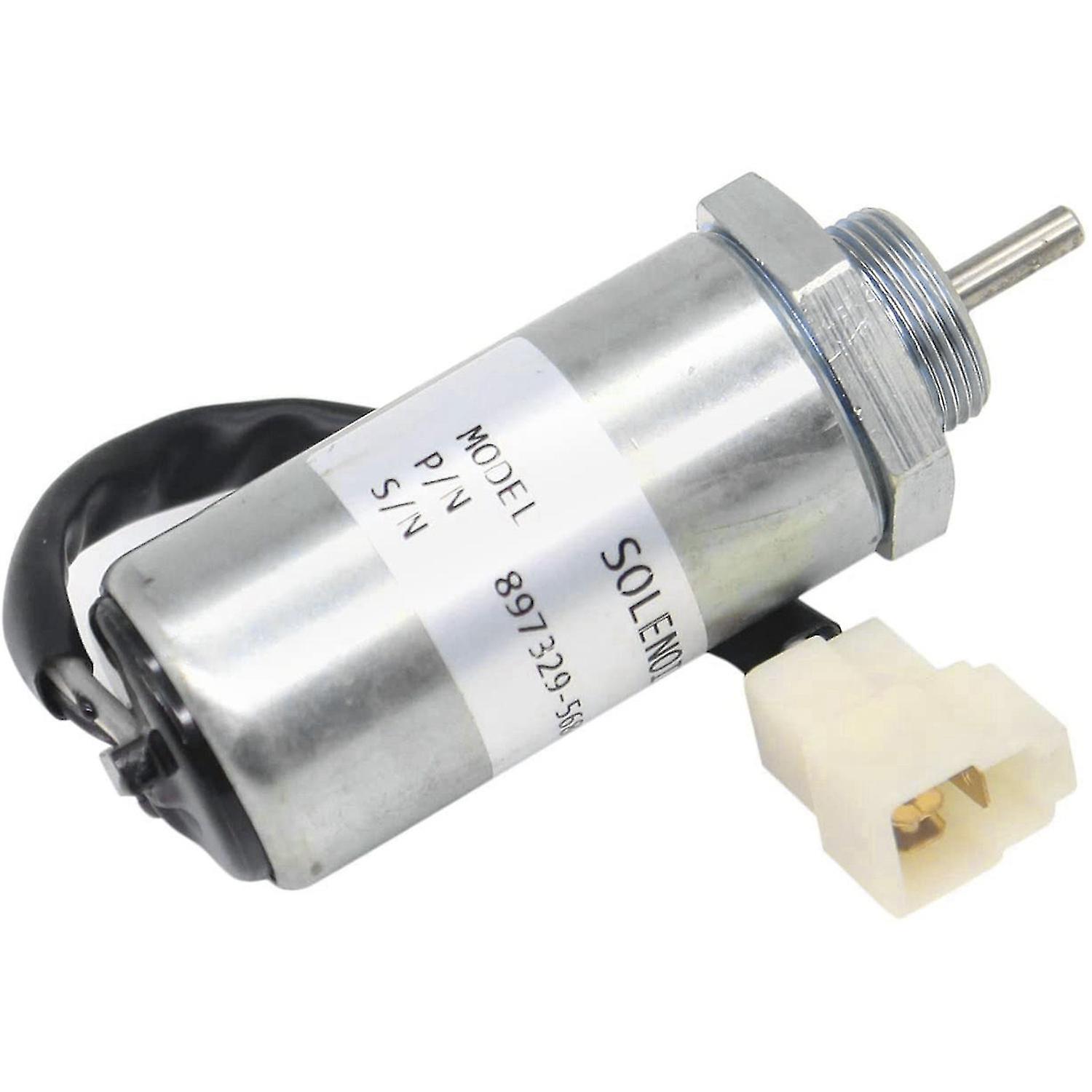 Excavator Engine Stop Solenoid For Isuzu Ex400 3ld1 3ld2 4le1 12v 897329-5680 8973295680