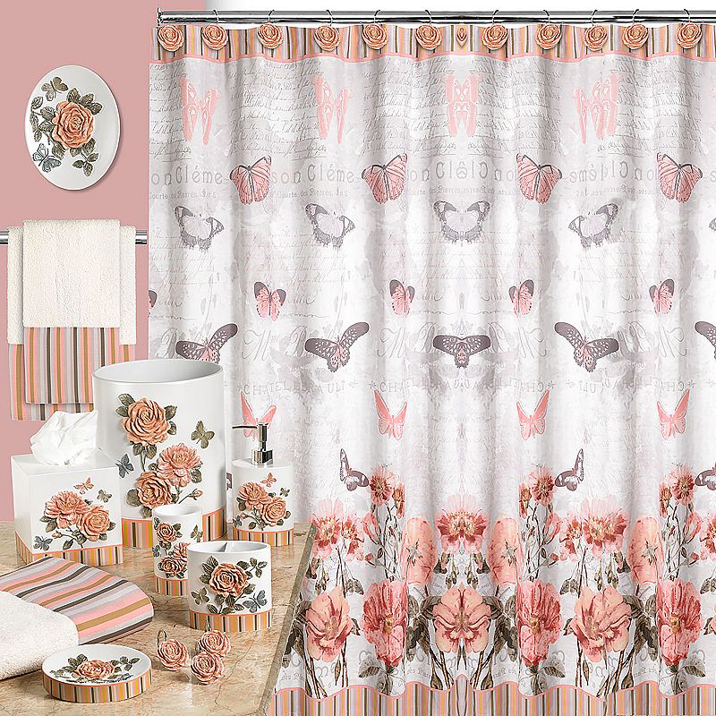 Popular Bath Beautifly Shower Curtain