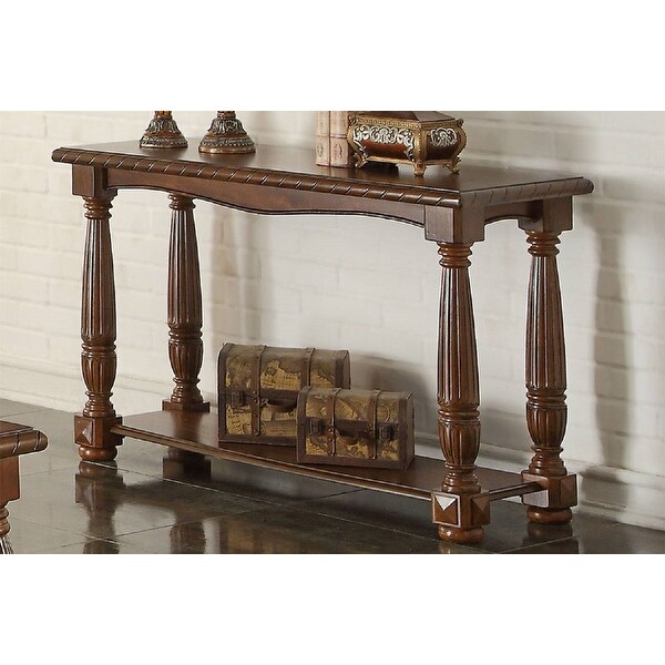 Wooden Brown Console Table