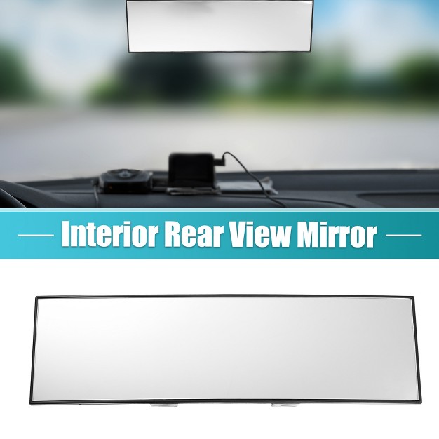 240mm Interior Rear View Mirror Fit Wide Angle Panoramic Clear Convex Surface