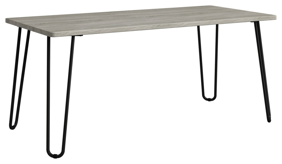 Small Coffee Table With Hairpin Legs Modern Industrial Style Side Table   Industrial   Coffee Tables   by Trademark Global  Houzz