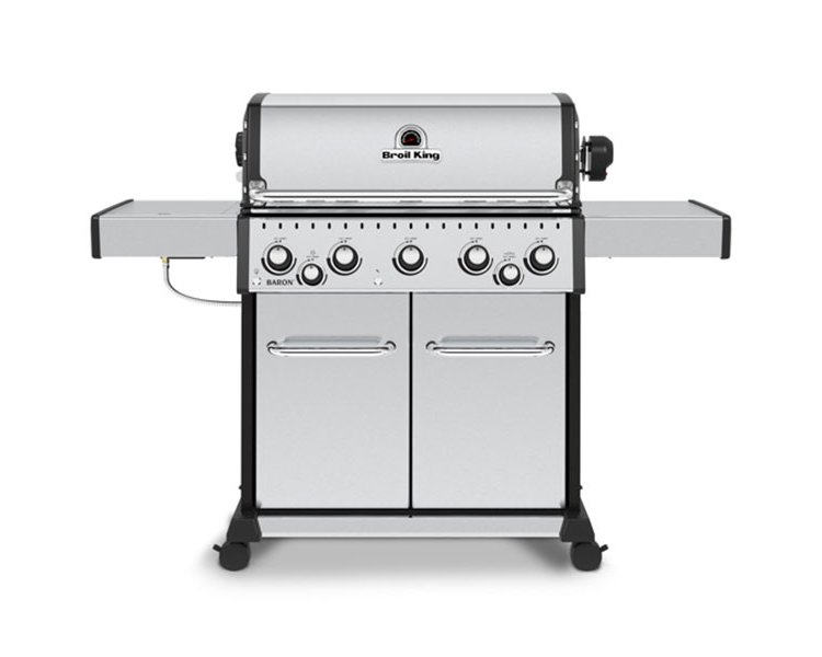 Broil King Baron S 590 Pro Infrared Stainless Steel Liquid Propane Gas Grill