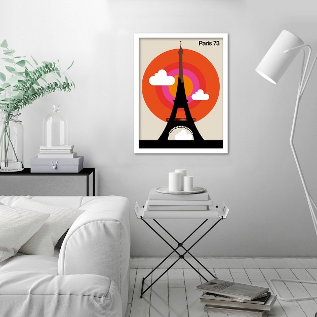 Americanflat Mid Century Modern Wall Art Room Decor Paris 73 By Bo Lundberg