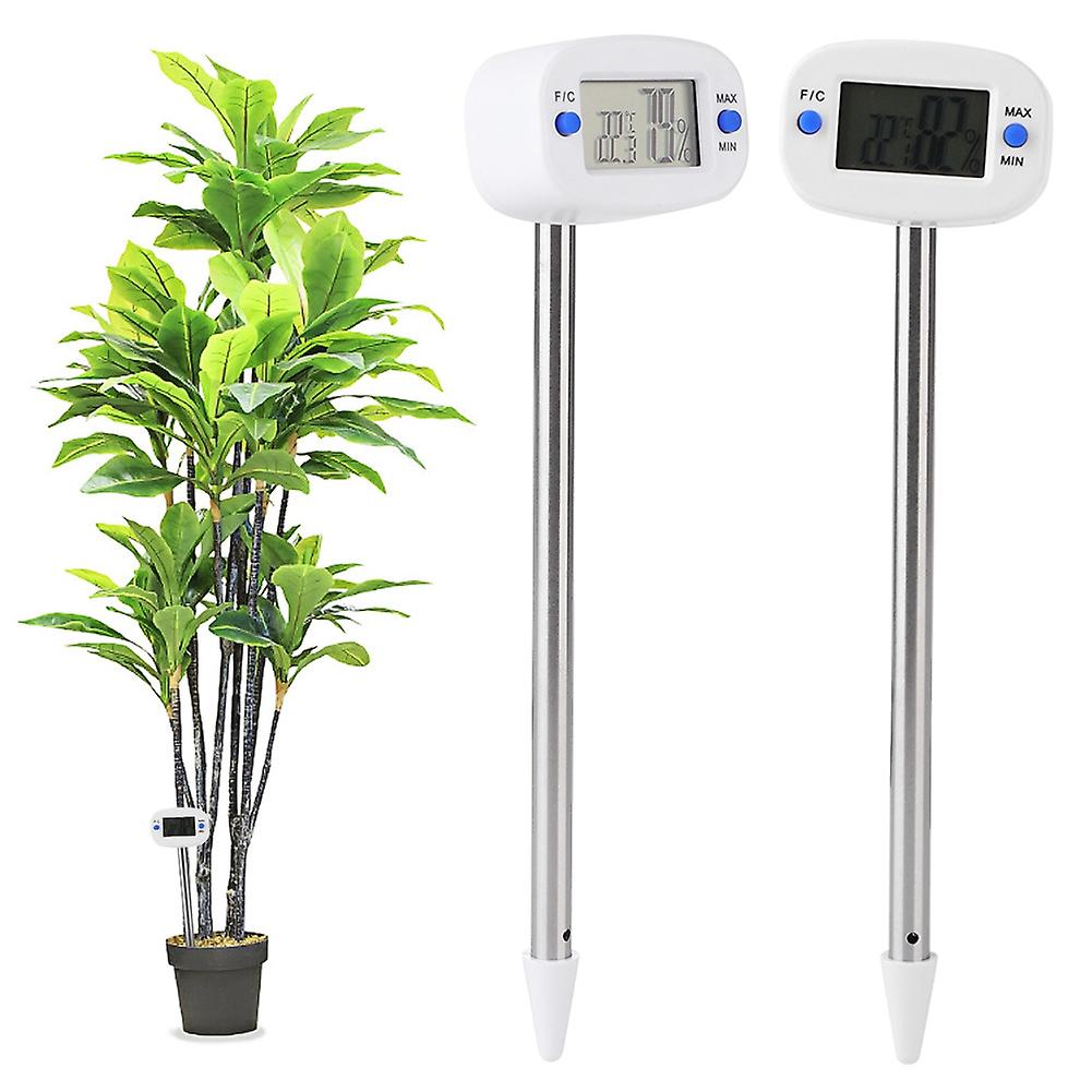 Mini Electronic Soil Temperature Moisture Meter Temperature Humidity Tester For Garden Plants Soil