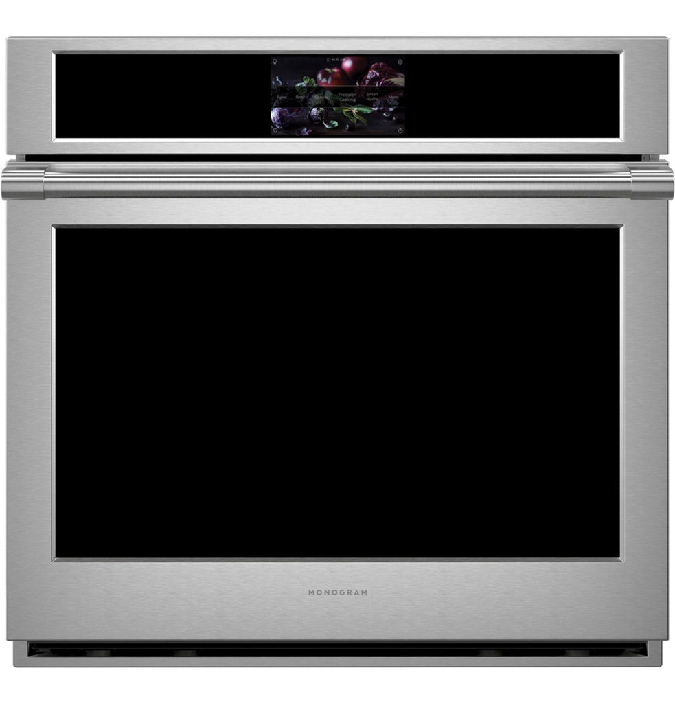 Monogram ZTSX1DPSNSS 30quot Smart Electric Convection Single Wall Oven in