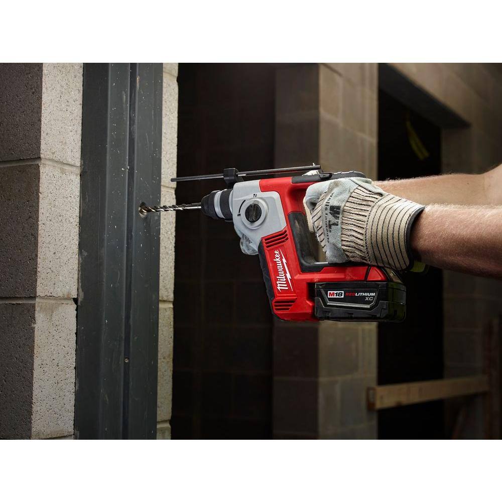 MW M18 18V Lithium-Ion Cordless 58 in. SDS-Plus Rotary Hammer (Tool-Only) 2612-20