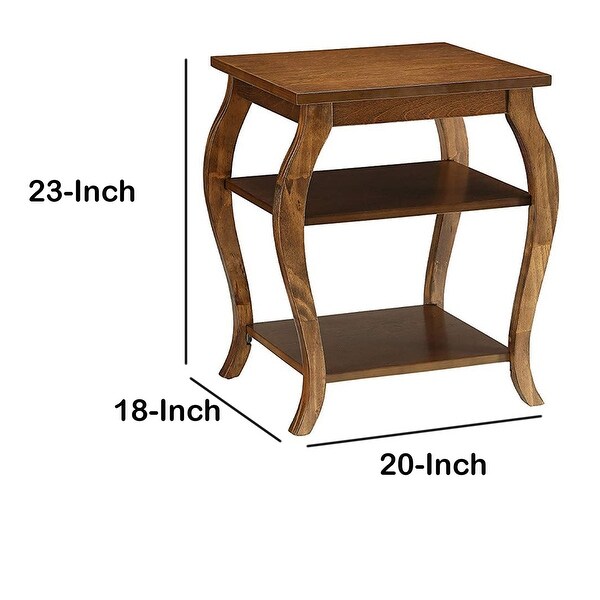 Beautiful End Table - 23 H x 18 W x 20 L Inches