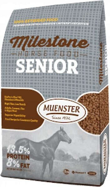 Milestone Senior High Fat， Low Starch Senior Horse Feed