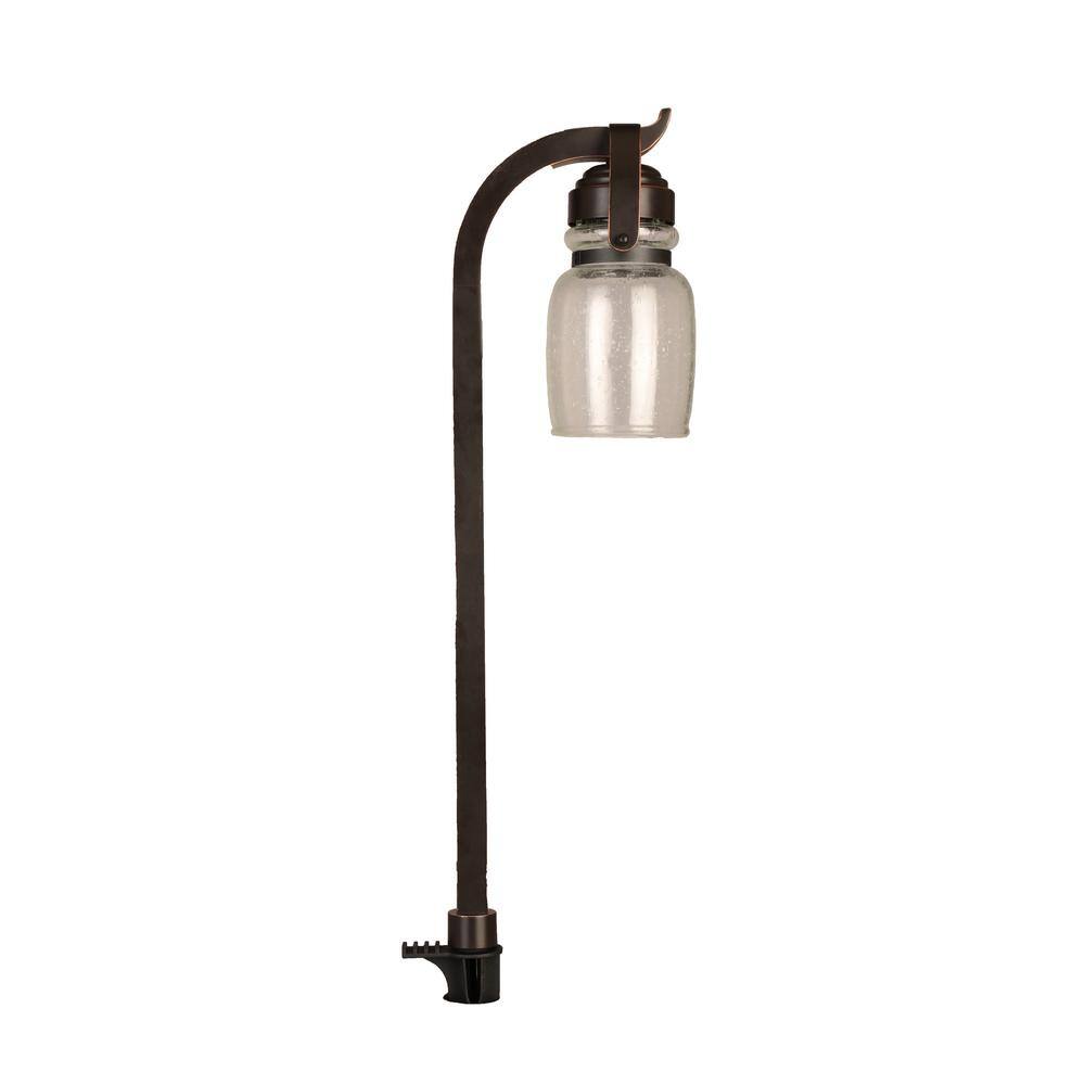 Hampton Bay Auburn 4.5-Watt Oil Rubbed Bronze Outdoor Integrated LED Landscape Path Light JPU1501L