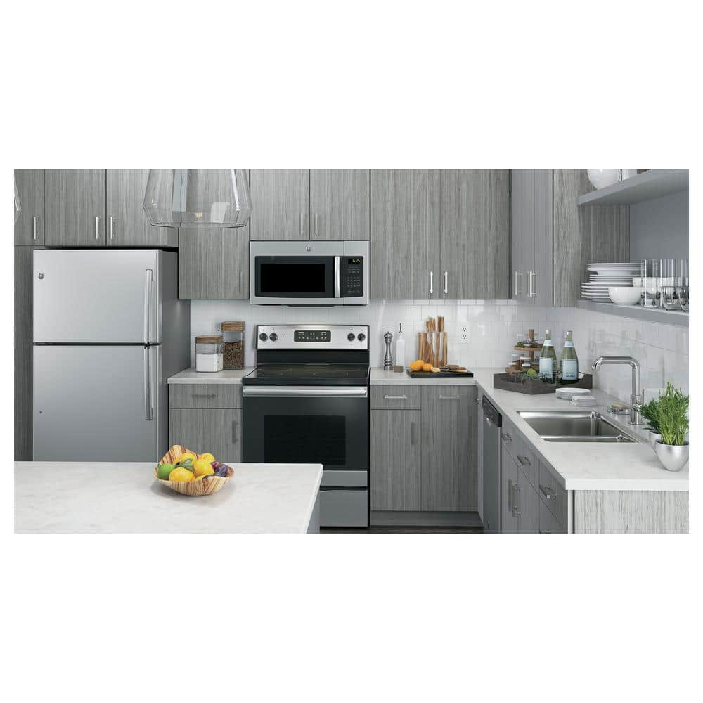 GE 16 cu ft Over the Range Microwave in Stainless Steel