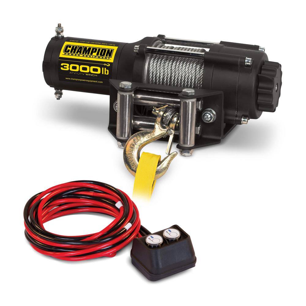 Champion Power Equipment 3000 lbs. Winch Kit 13004