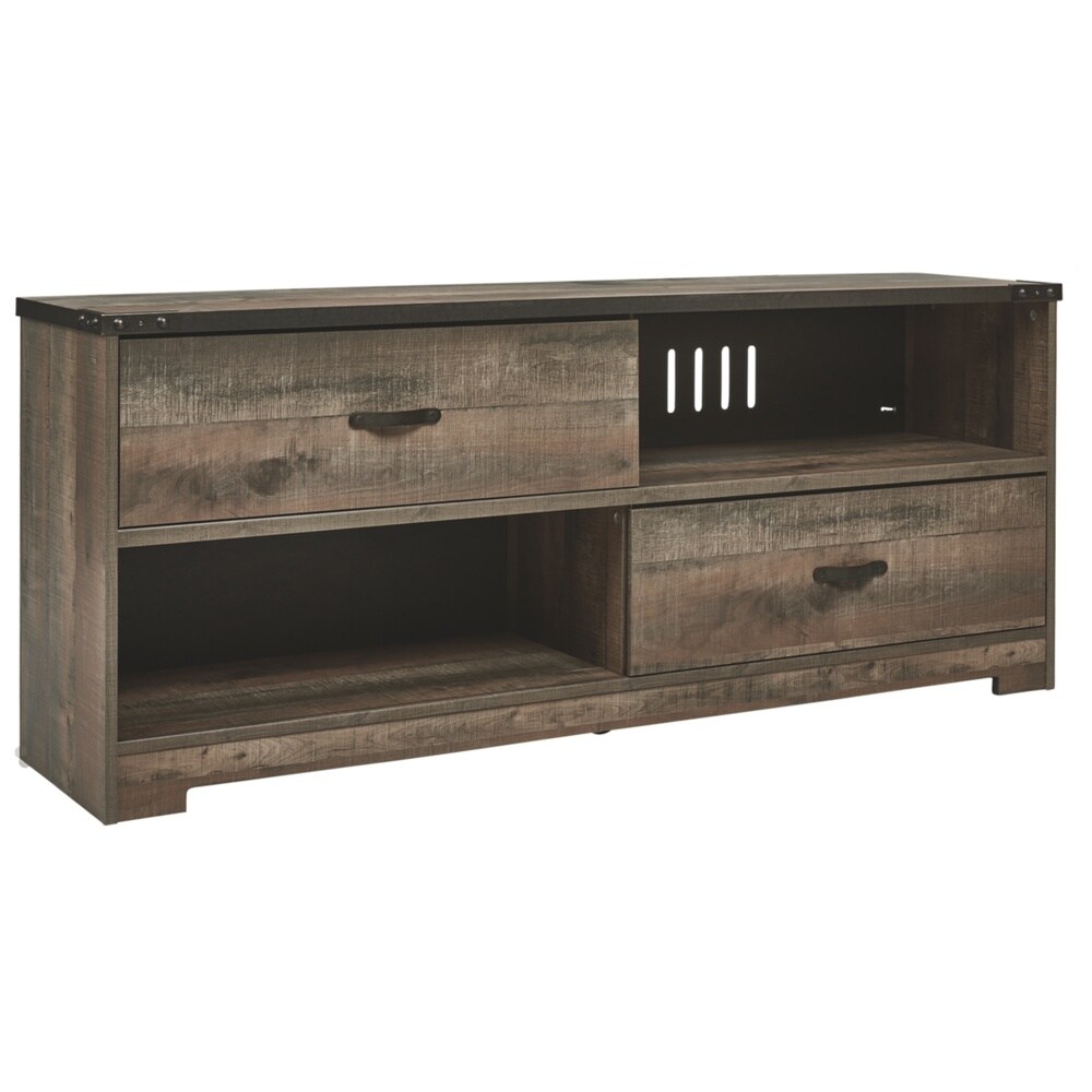 Trinell Casual Large TV Stand  Brown