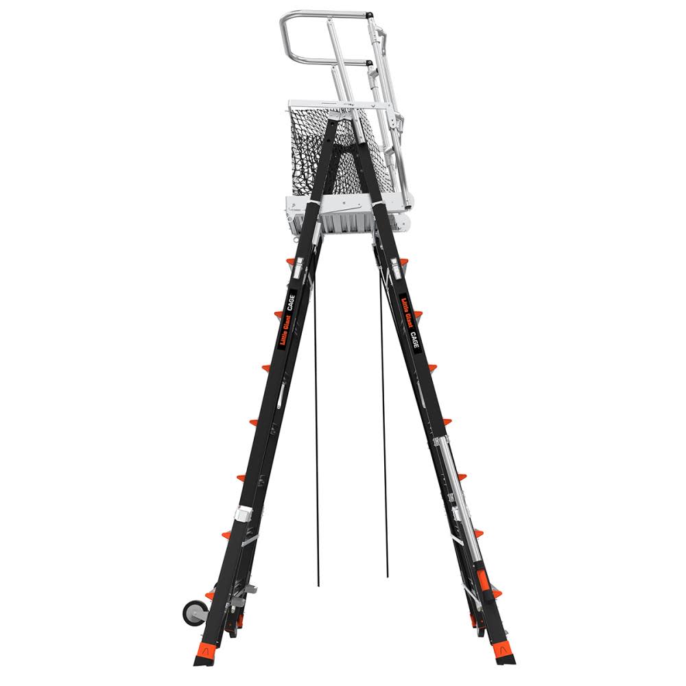 Little Giant Adjustable Safety Cage Type 1AA 8-14 Ft. ;