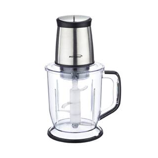 Brentwood Appliances 6.5-Cup Silver 300-Watt 4-Blade Food Processor FP-544S