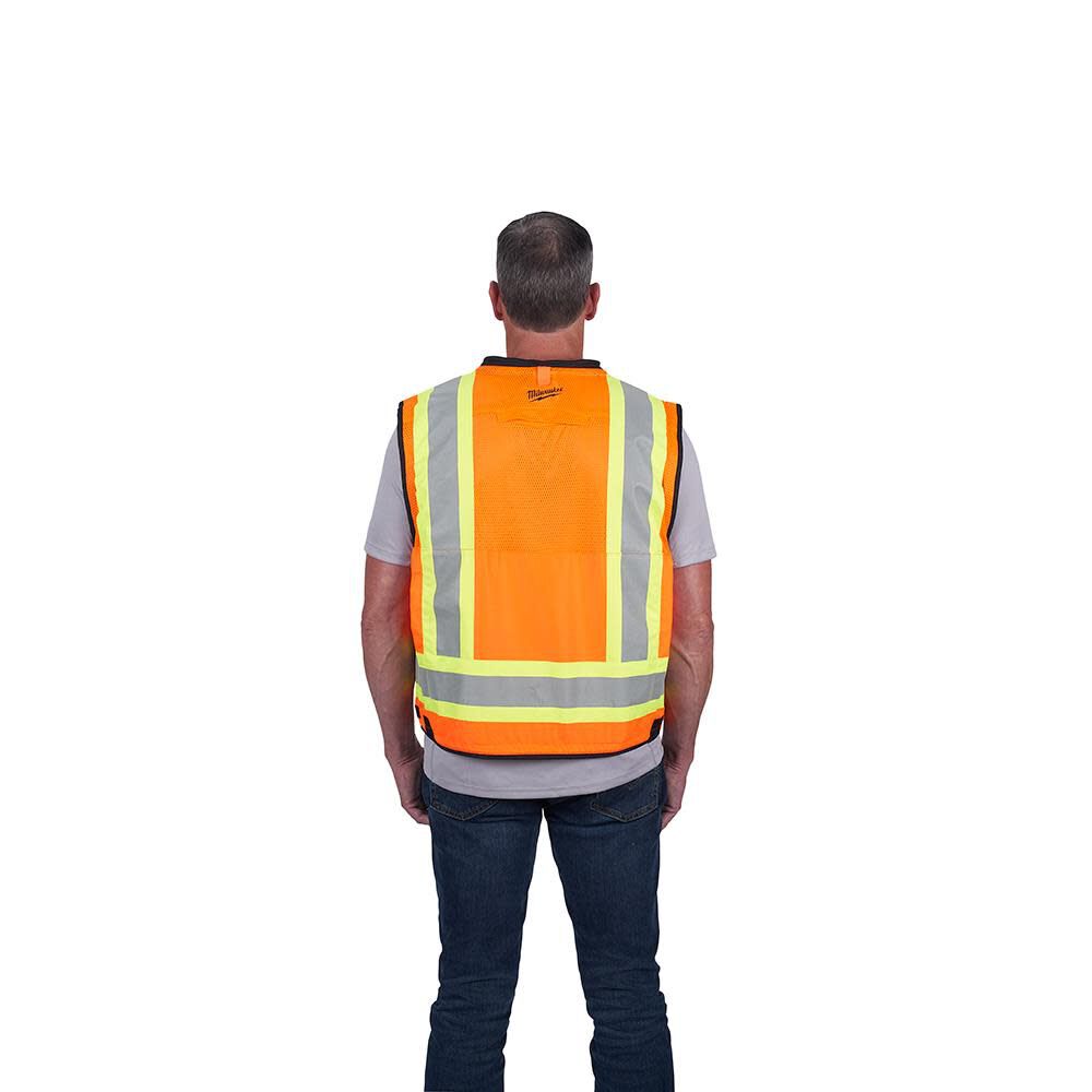 Milwaukee High Vis Surveyors Safety Vest Class 2 48-73-5161M910 from Milwaukee