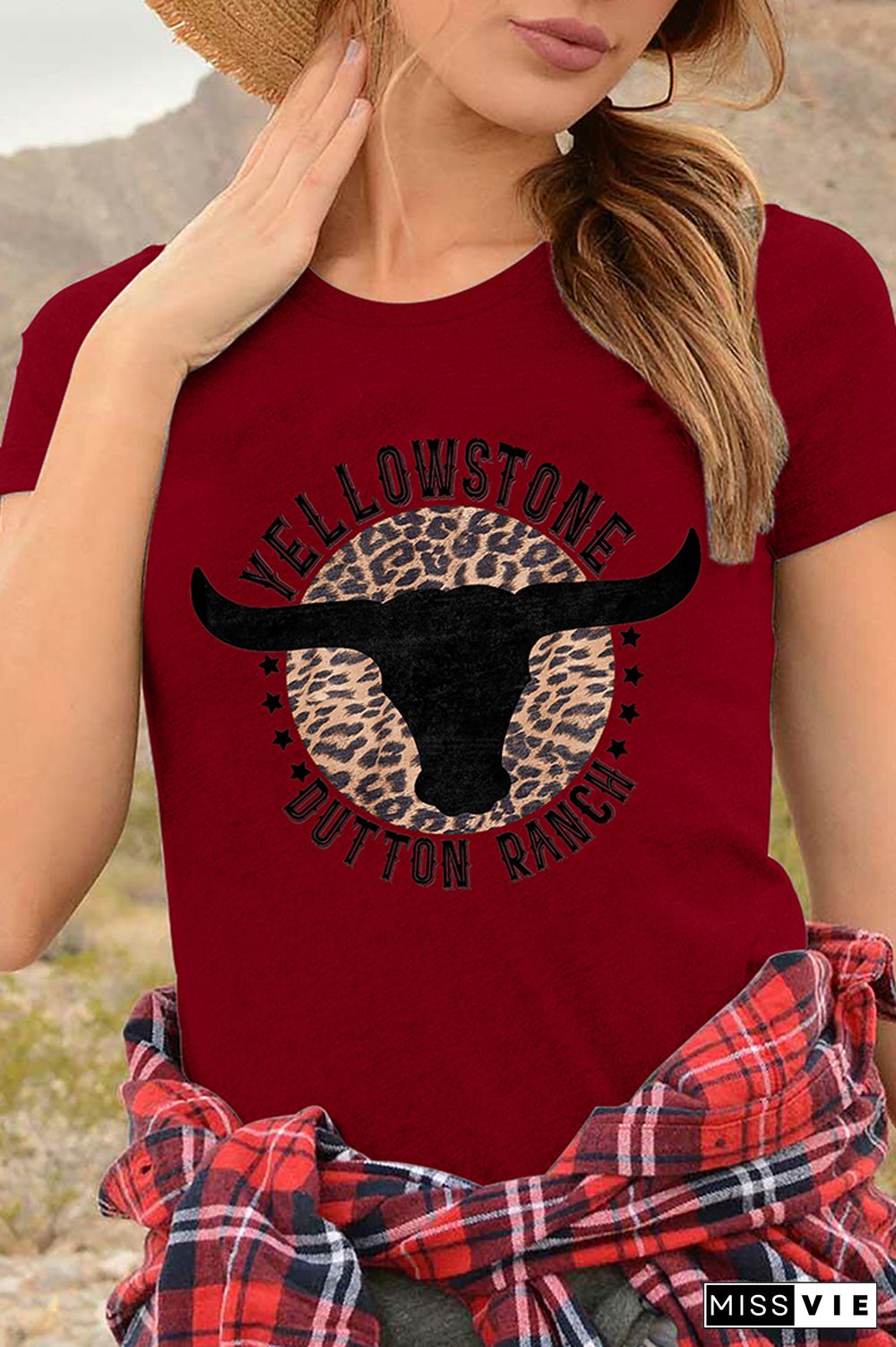 Yellowstone Dutton Ranch Shortsleeve Graphic Tee Wholesale