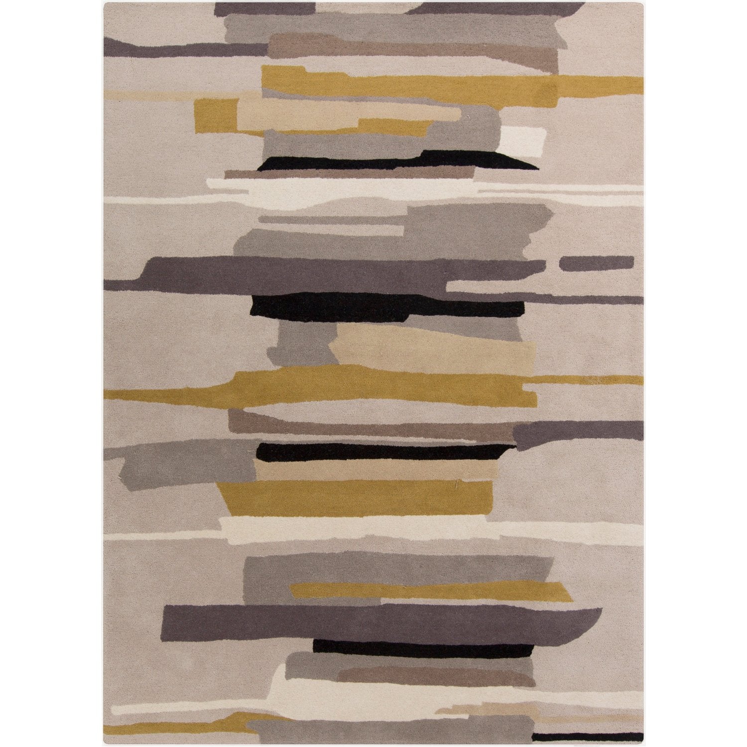 Harlequin Rug in Medium Grey & Khaki design by Harlequin