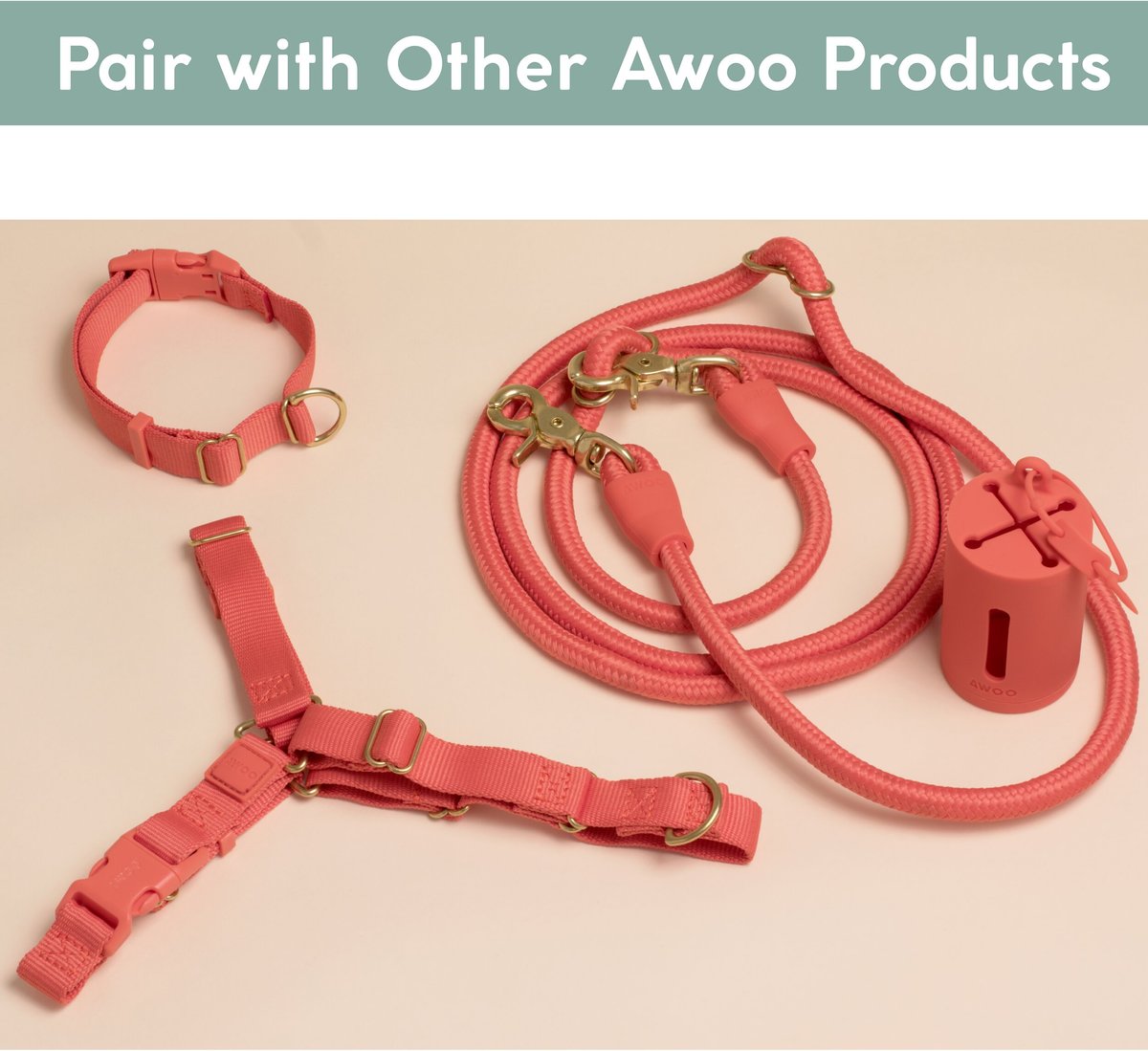 Awoo Roam No Pull Dog Harness