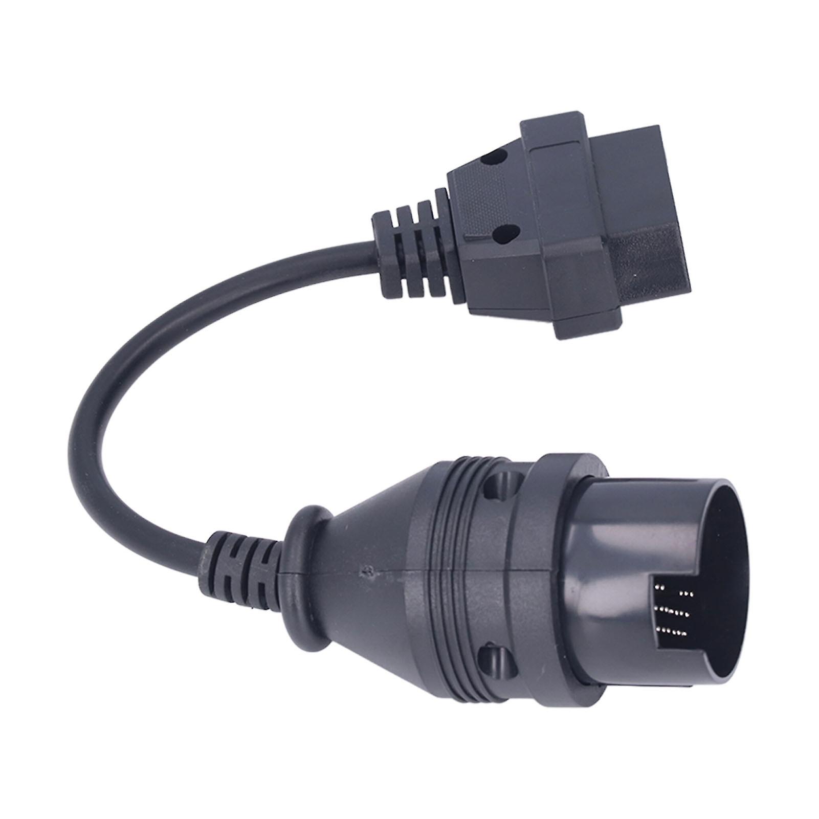 Obd2 38pin Diagnostic Adapter Cable To Obd Wear Resistant Replacement For Mercedes Benz