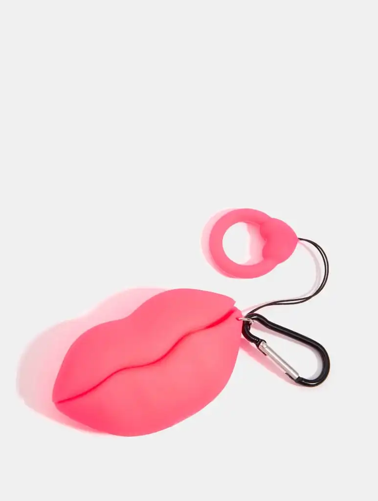 Pink Lips Silicone Airpod  Pro Case