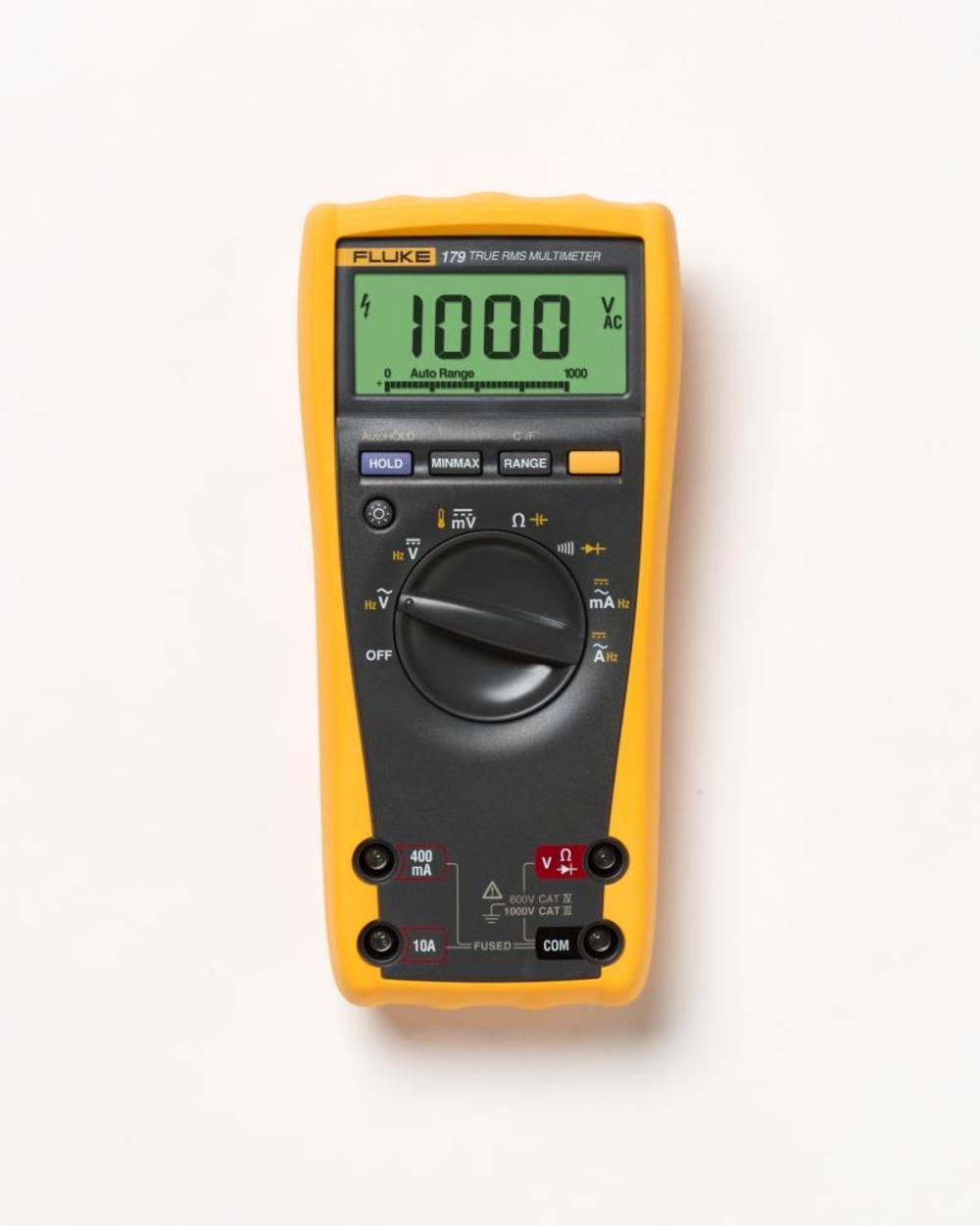 TRMS Multimeter w/Backlight & Temperature