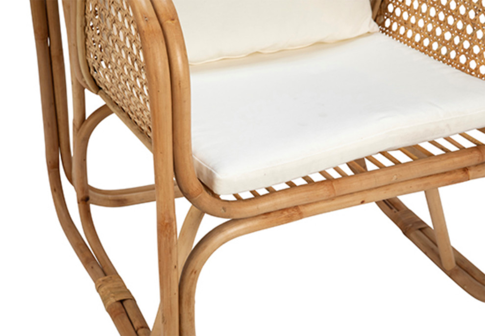 Classic Cane and Bamboo Arm Chair   Tropical   Armchairs And Accent Chairs   by Design Mix Furniture  Houzz