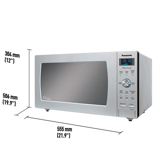 Panasonic 1.6 cu. ft. Countertop Microwave Oven NN-SD786S